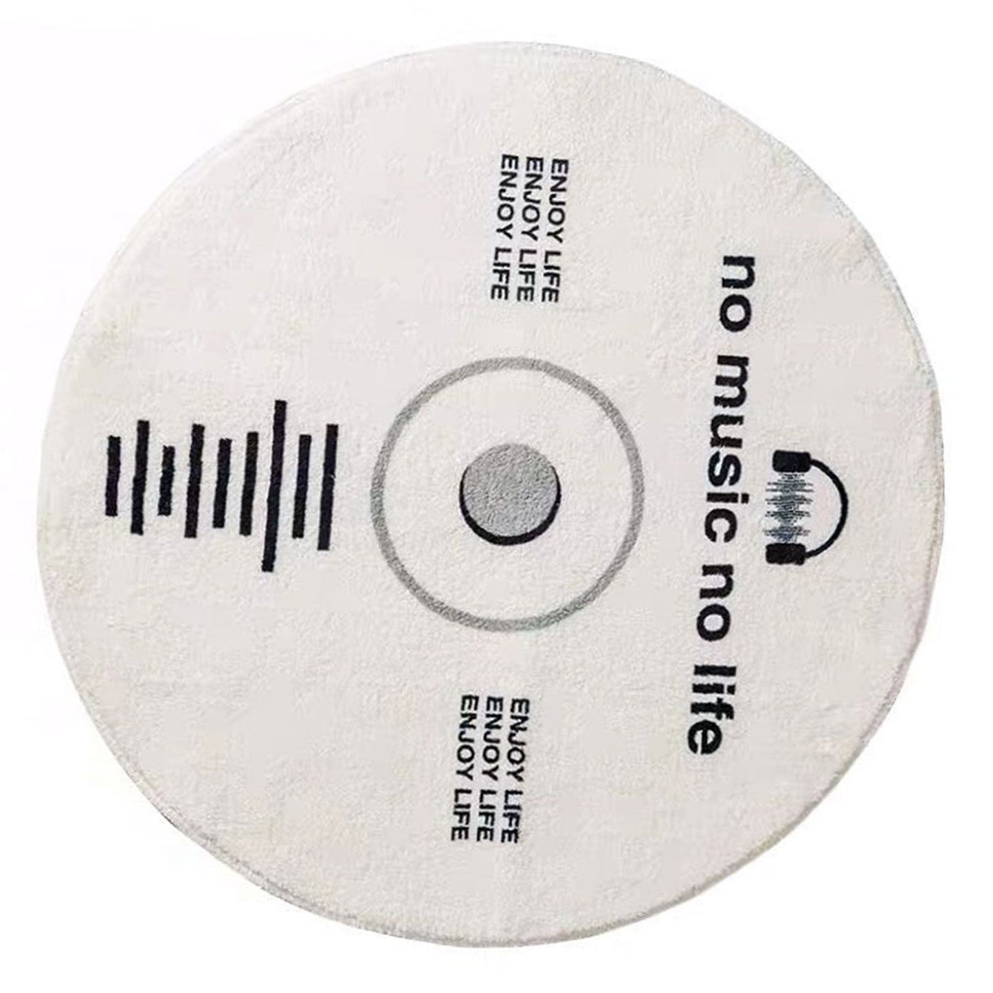 Water Absorbent Mat Retro CD Disk Design Anti Slip Thick Soft Imitation Cashmere Home Bathroom Mat Type 2 V1294-YM0512-3117220266214