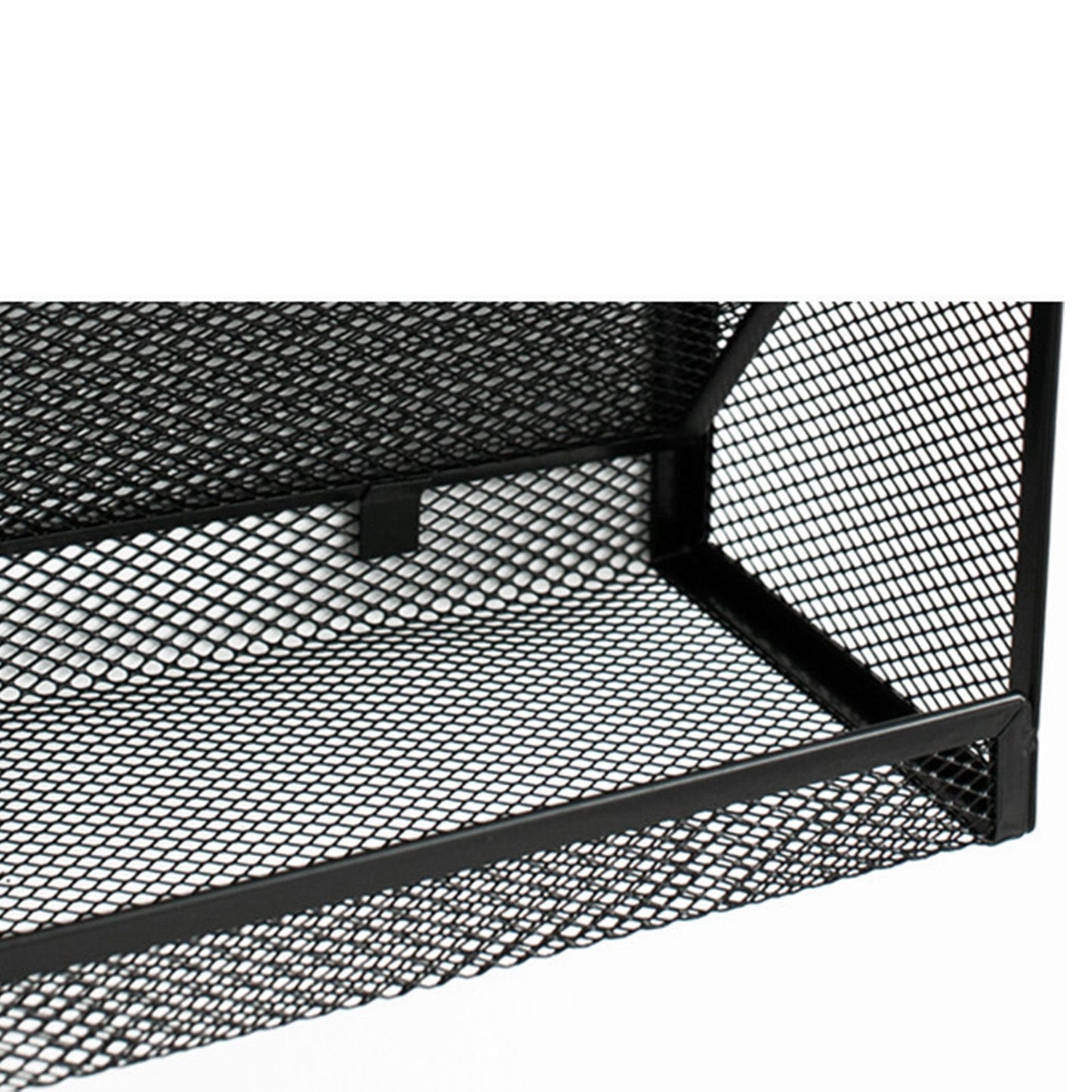 5 Tier Wall File Organizer Vertical Placement Glossy Edges Wall Mount File Holder with Hanging Hole for V1294-YM0512-3117220266311