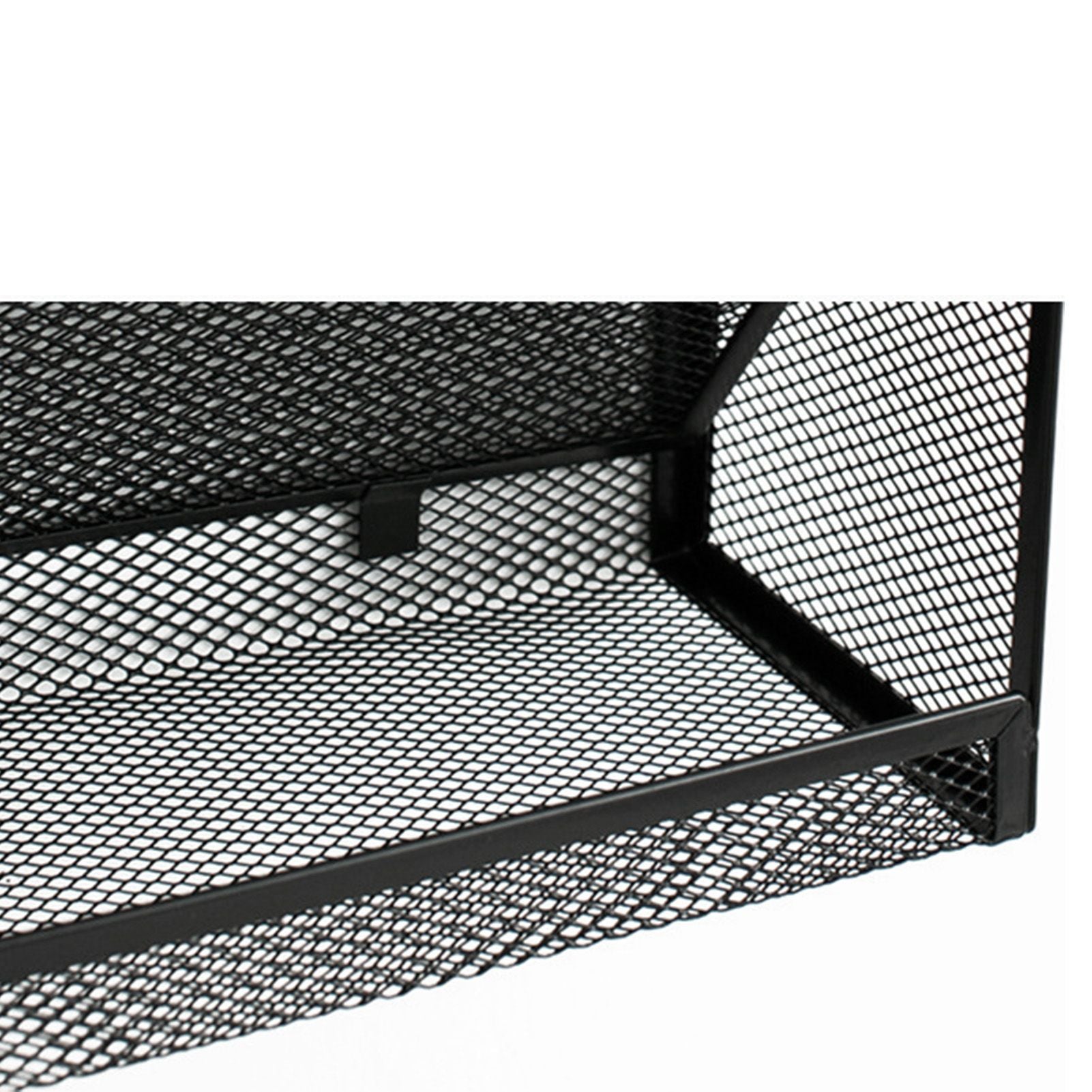 5 Tier Wall File Organizer Vertical Placement Glossy Edges Wall Mount File Holder with Hanging Hole for V1294-YM0512-3117220266311