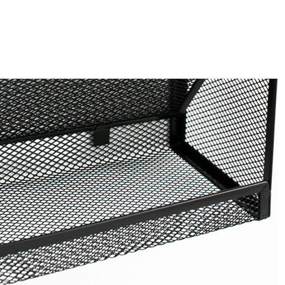 5 Tier Wall File Organizer Vertical Placement Glossy Edges Wall Mount File Holder with Hanging Hole for V1294-YM0512-3117220266311