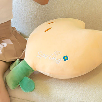 Flower Pillow Simulation Cute Cartoon Animation Flower Doll Sleeping Pillow Plush Toys Yellow L V1294-YM0512-3117220266511