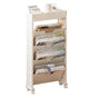 Classroom Bookshelf Multilayer with Universal Wheel Book Storage Shelving for Living Room V1294-YM0512-3117220266611