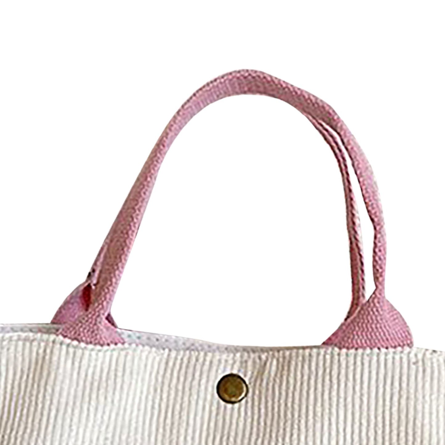 Cute Handbag Snap Button Closure Thickened Cute Pattern Fashionable Small Tote Bag for Shopping Commuting V1294-YM0512-3117220267211