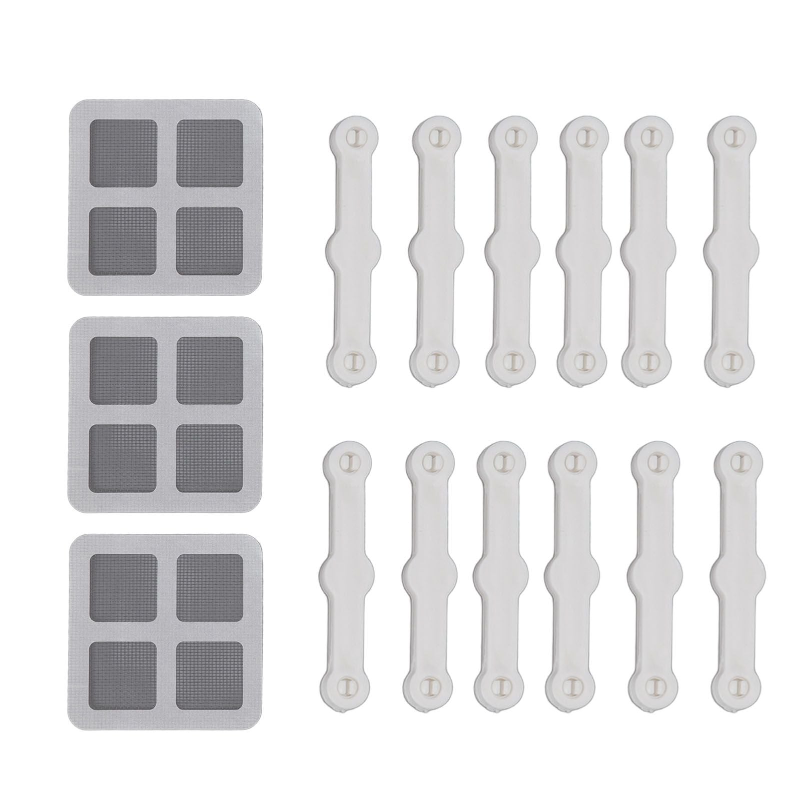 12Pcs Screen Window Clips Home Windows Mounting Buckle for Fly Screen Insect Protection V1294-YM0512-3117220268011