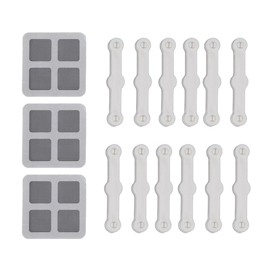 12Pcs Screen Window Clips Home Windows Mounting Buckle for Fly Screen Insect Protection V1294-YM0512-3117220268011