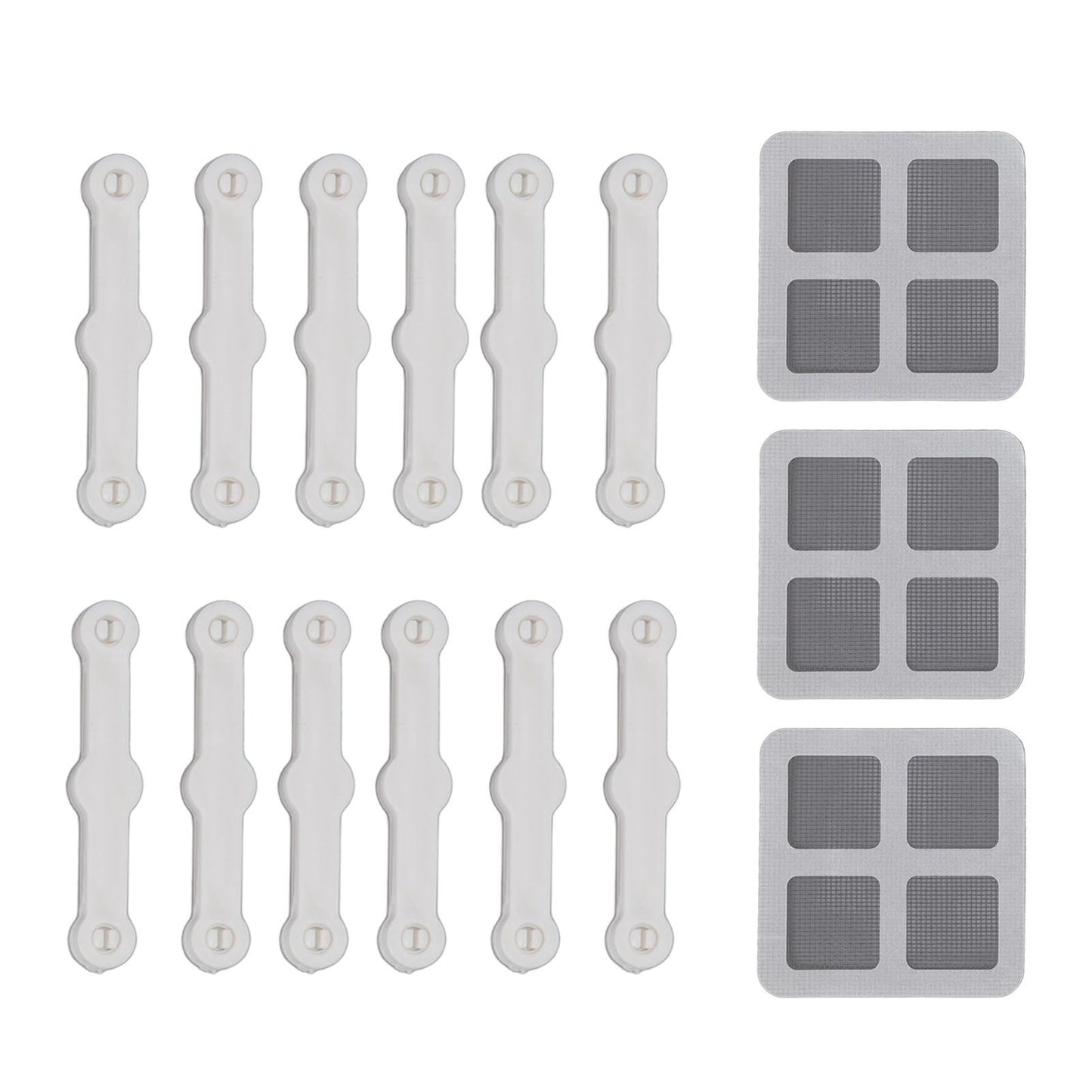 12Pcs Screen Window Clips Home Windows Mounting Buckle for Fly Screen Insect Protection V1294-YM0512-3117220268011