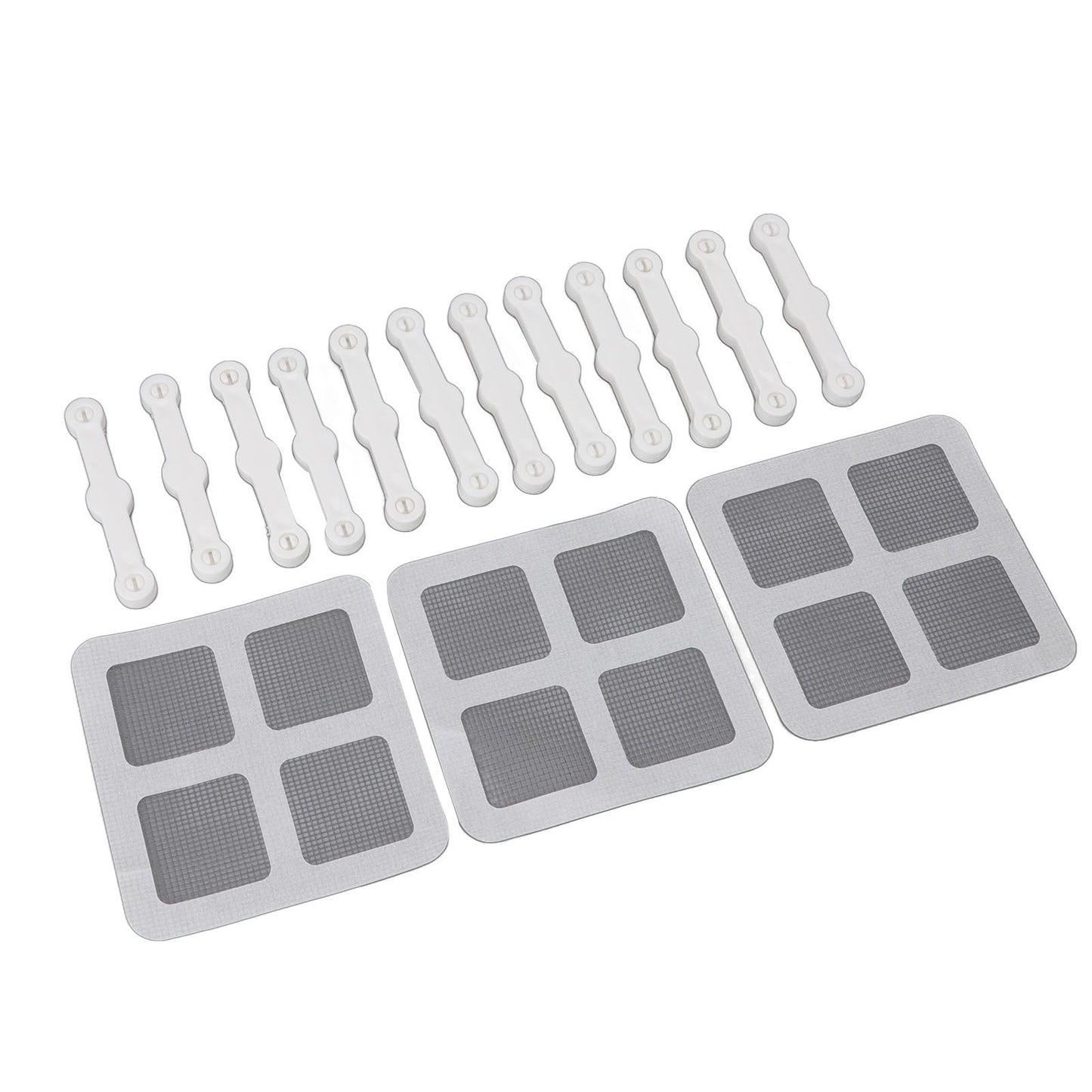 12Pcs Screen Window Clips Home Windows Mounting Buckle for Fly Screen Insect Protection V1294-YM0512-3117220268011
