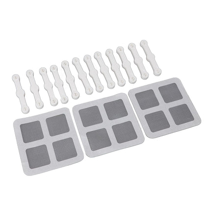 12Pcs Screen Window Clips Home Windows Mounting Buckle for Fly Screen Insect Protection V1294-YM0512-3117220268011