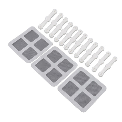 12Pcs Screen Window Clips Home Windows Mounting Buckle for Fly Screen Insect Protection V1294-YM0512-3117220268011