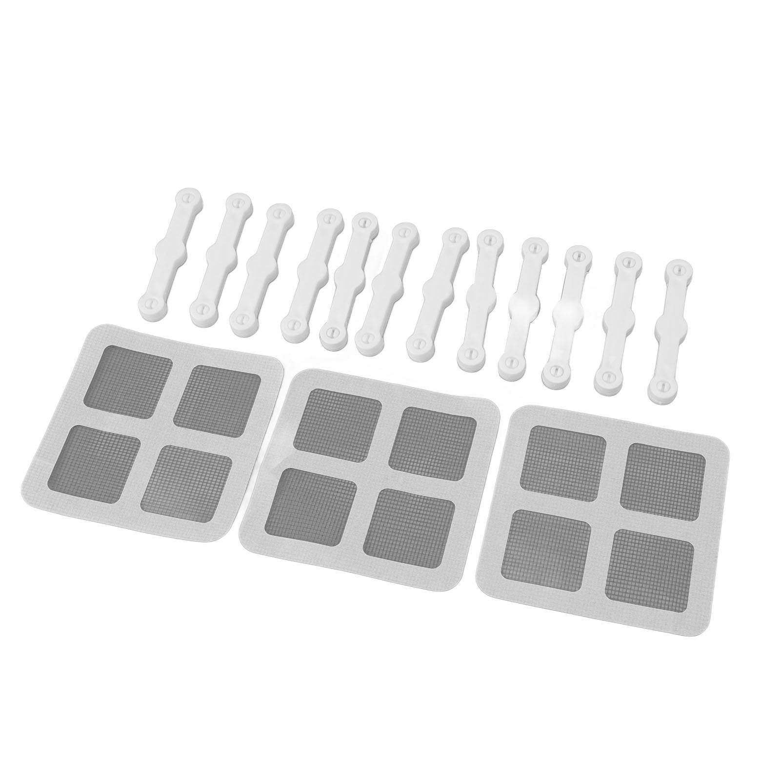 12Pcs Screen Window Clips Home Windows Mounting Buckle for Fly Screen Insect Protection V1294-YM0512-3117220268011