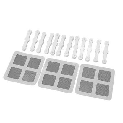 12Pcs Screen Window Clips Home Windows Mounting Buckle for Fly Screen Insect Protection V1294-YM0512-3117220268011