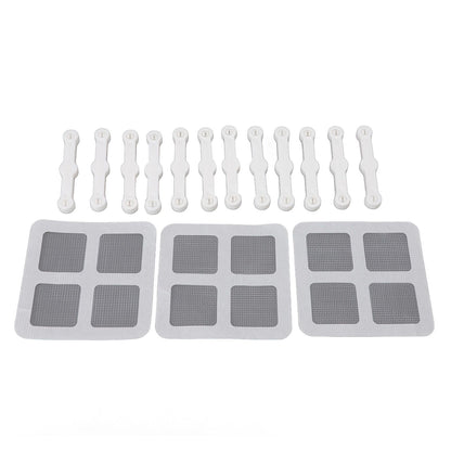 12Pcs Screen Window Clips Home Windows Mounting Buckle for Fly Screen Insect Protection V1294-YM0512-3117220268011
