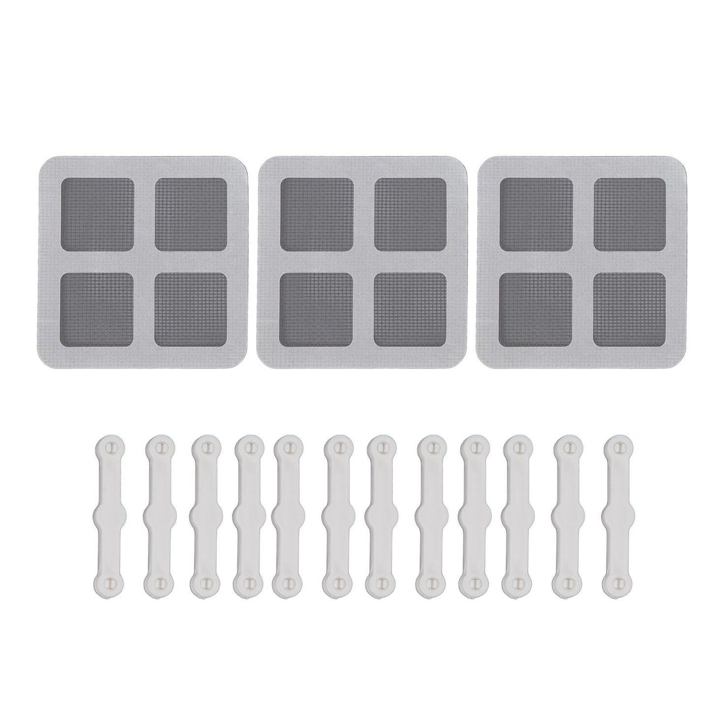 12Pcs Screen Window Clips Home Windows Mounting Buckle for Fly Screen Insect Protection V1294-YM0512-3117220268011