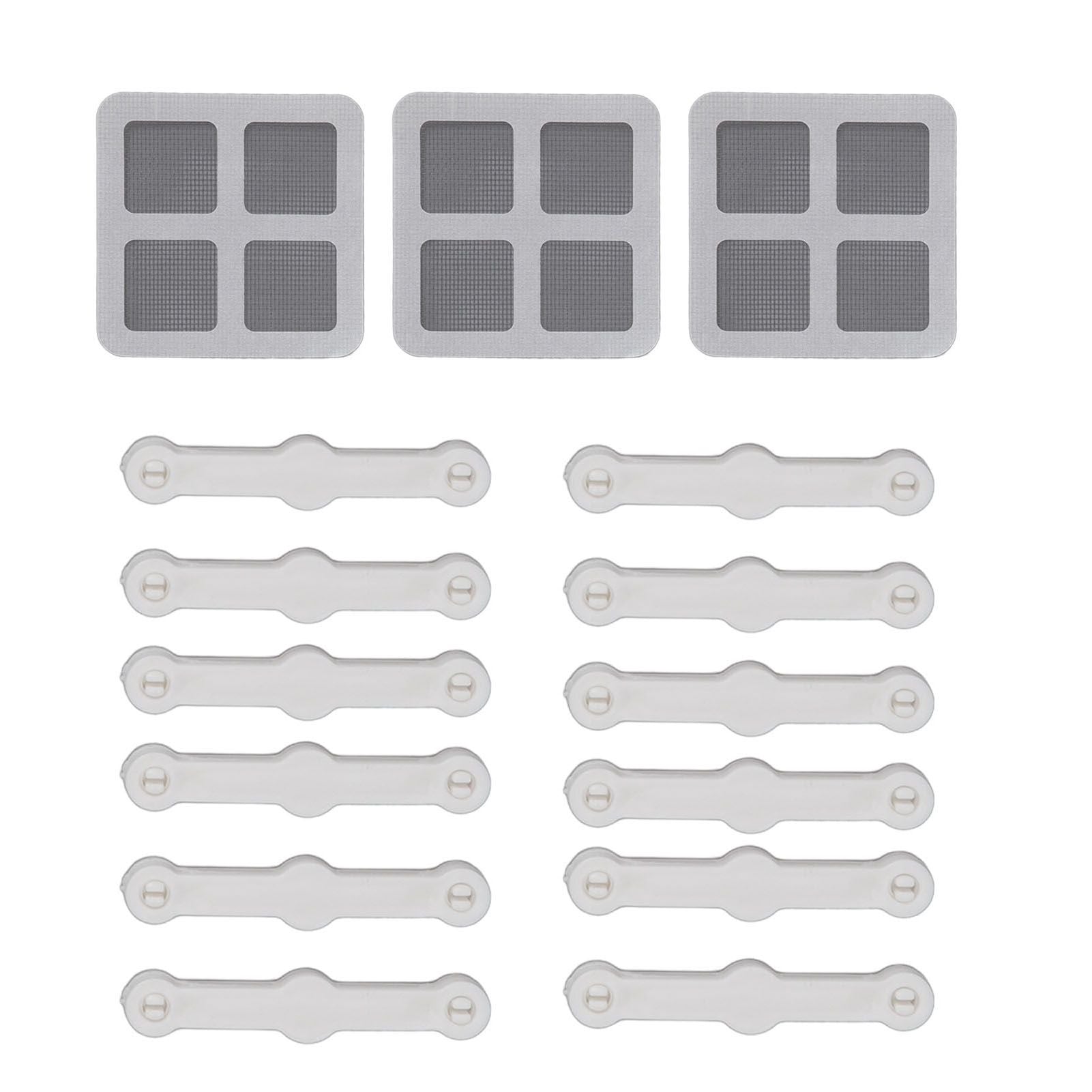 12Pcs Screen Window Clips Home Windows Mounting Buckle for Fly Screen Insect Protection V1294-YM0512-3117220268011