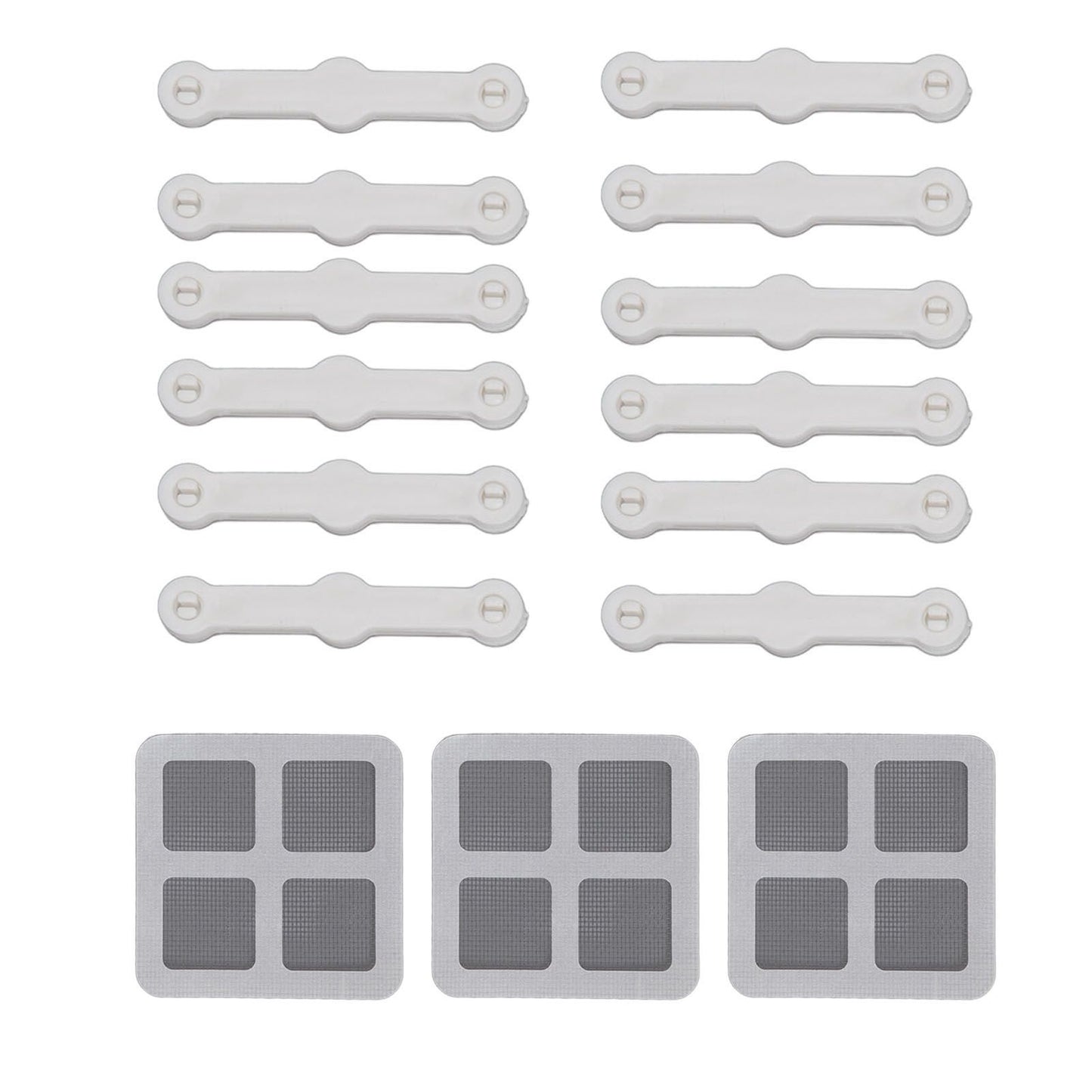 12Pcs Screen Window Clips Home Windows Mounting Buckle for Fly Screen Insect Protection V1294-YM0512-3117220268011