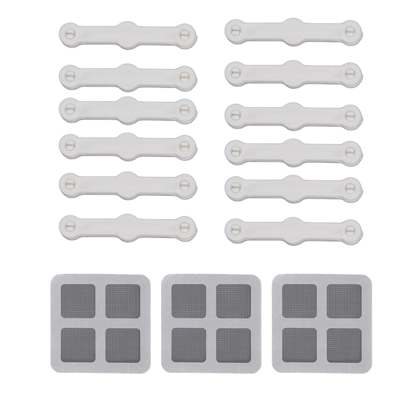 12Pcs Screen Window Clips Home Windows Mounting Buckle for Fly Screen Insect Protection V1294-YM0512-3117220268011