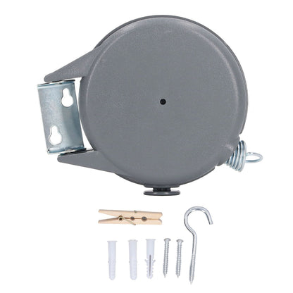 Retractable Clothesline Sturdy Durable Lightweight Clothes Drying Line for Home Indoor Outdoor V1294-YM0512-3117220268311