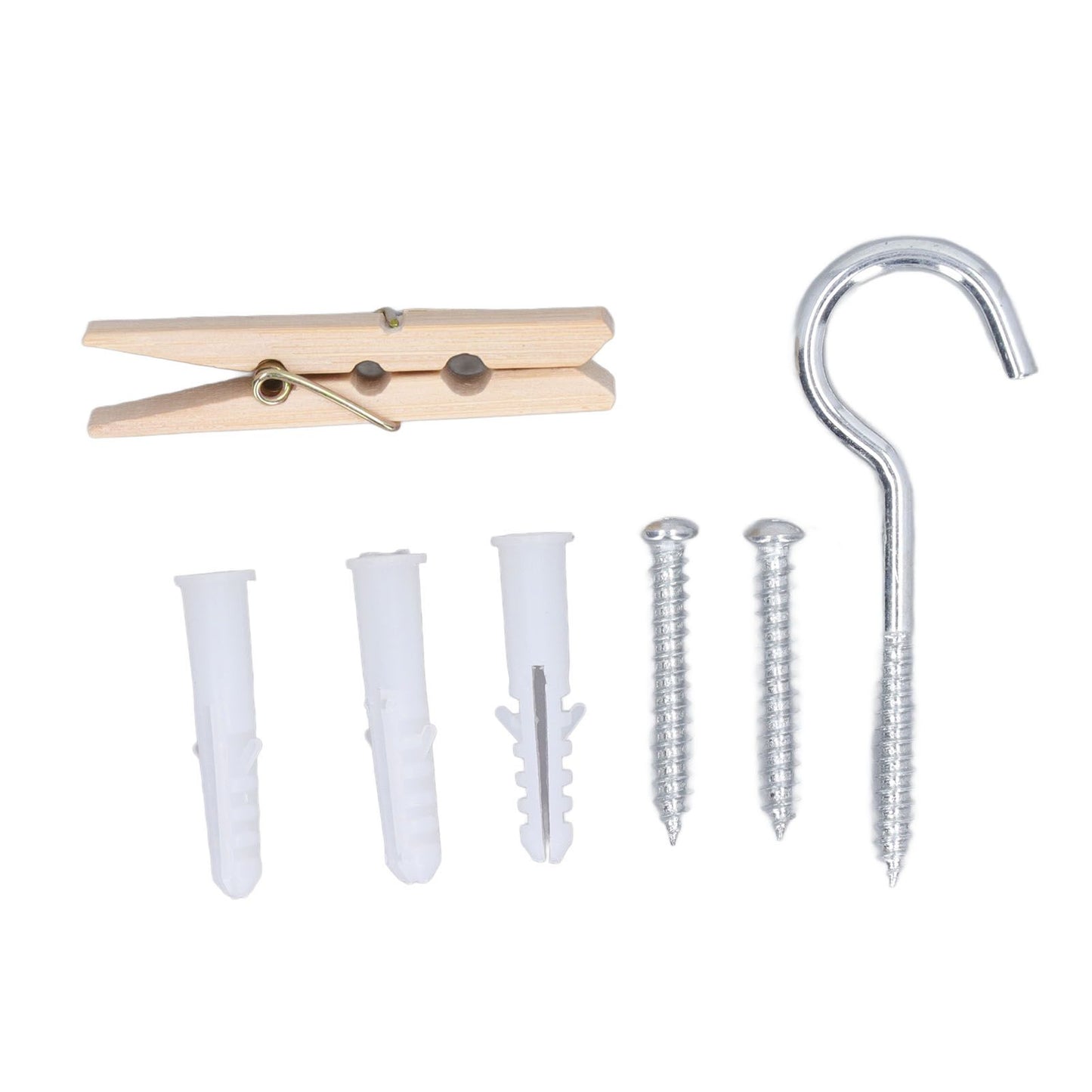 Retractable Clothesline Sturdy Durable Lightweight Clothes Drying Line for Home Indoor Outdoor V1294-YM0512-3117220268311