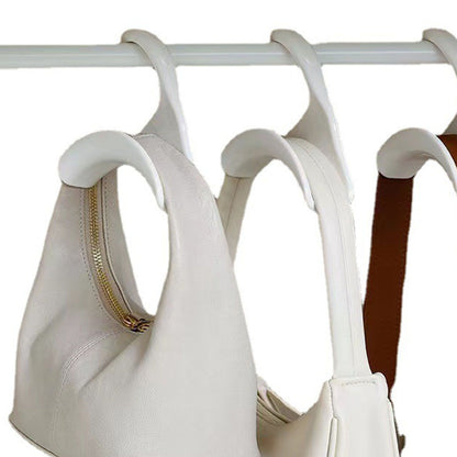 Purse Hanger Bag Arc Door Closet Hanger Hook for Satchel Coat Haversack Belt Storage White V1294-YM0512-3117220268411