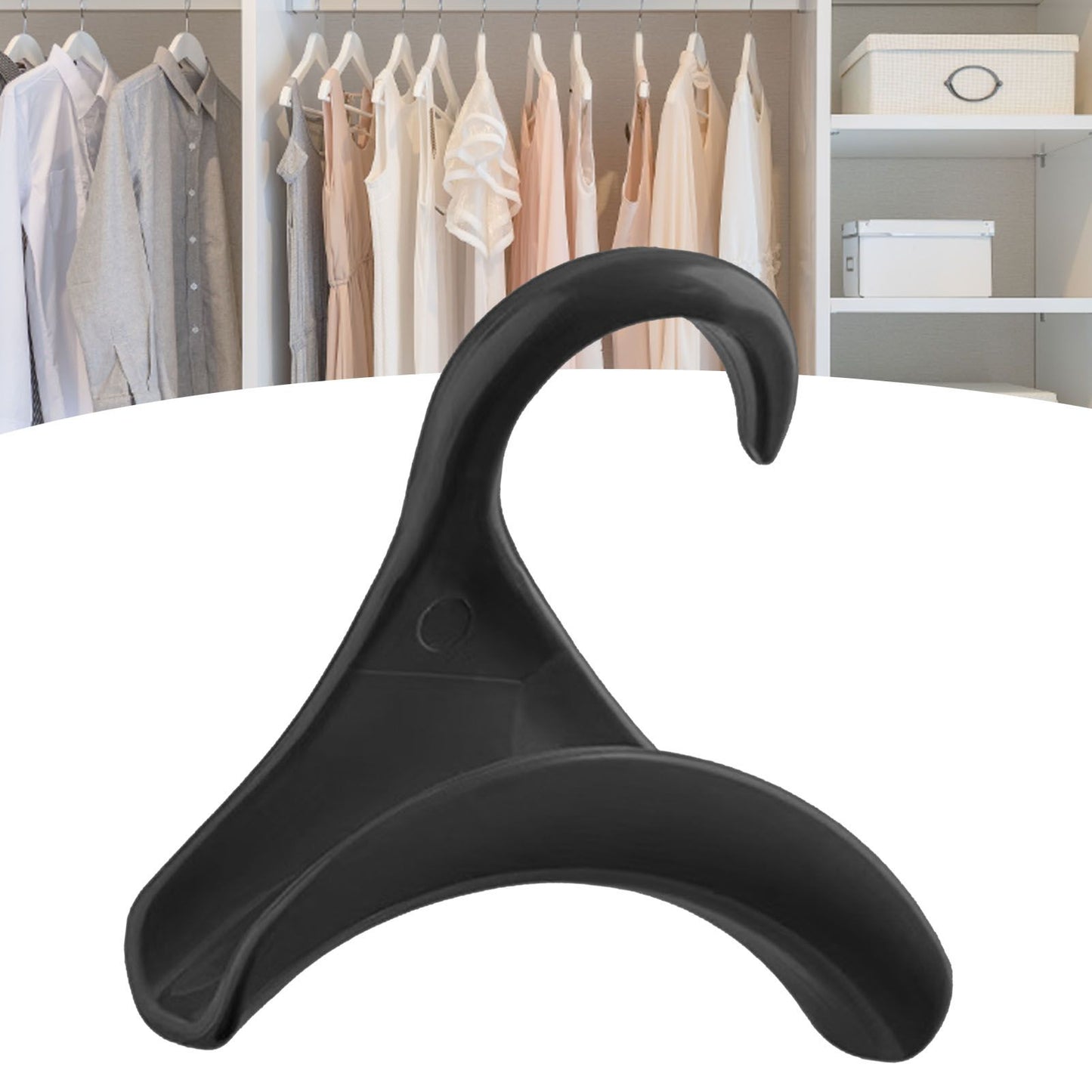 Purse Hanger Bag Arc Door Closet Hanger Hook for Satchel Coat Haversack Belt Storage Black V1294-YM0512-3117220268413