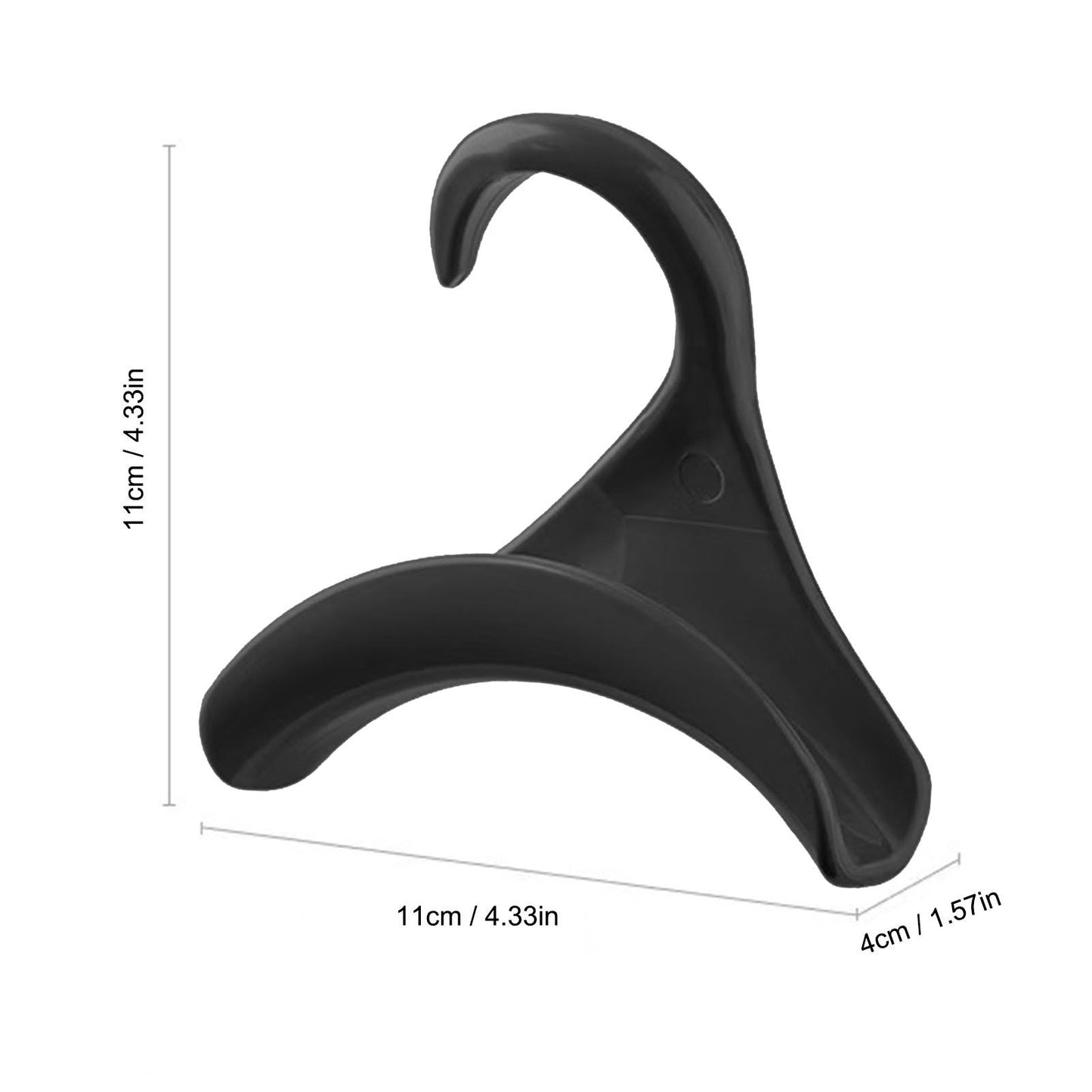 Purse Hanger Bag Arc Door Closet Hanger Hook for Satchel Coat Haversack Belt Storage Black V1294-YM0512-3117220268413