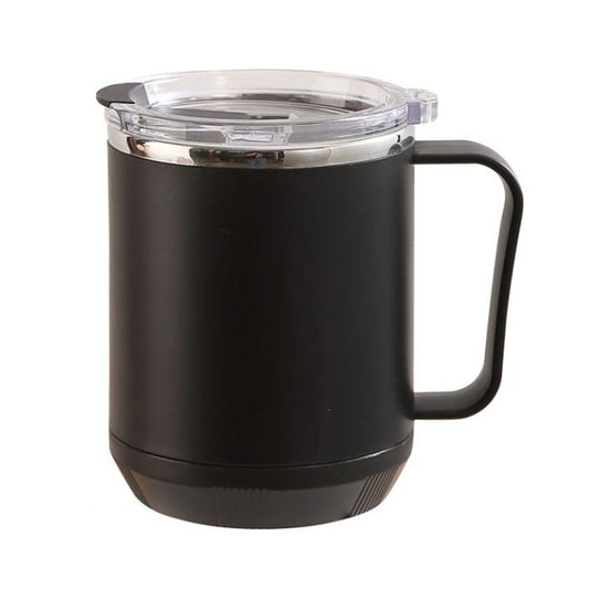 Coffee Mug 460ml 304 Stainless Steel Liner Leakproof Elegant Portable Mug for Outdoor Activities Black V1294-YM0512-3117220271511