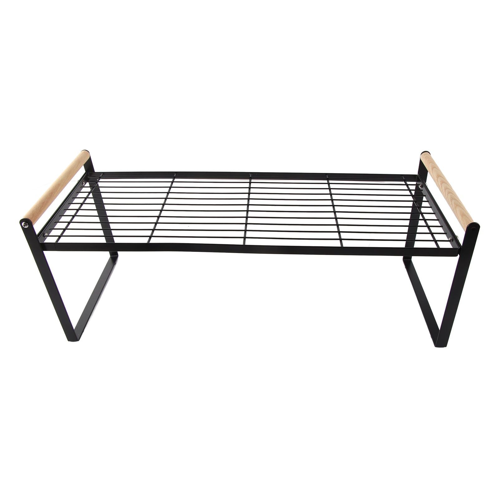 Cabinet Storage Shelf Rack Layered Storage Easy to Install Multifunction Counter Organizer Shelf for Seasoner V1294-YM0512-3117220273114
