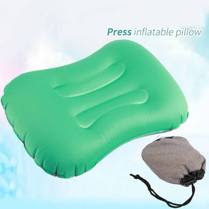 Inflatable Pillow Curved Structure Self Inflating Foldable Portable Inflatable Camping Travel Pillow for V1294-YM0512-3117220276211