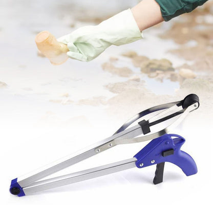 Long Grabber Foldable Reacher 81cm Clamp Picker Portable Tool for Litter Trash Coin V1294-YM0512-3117220276311