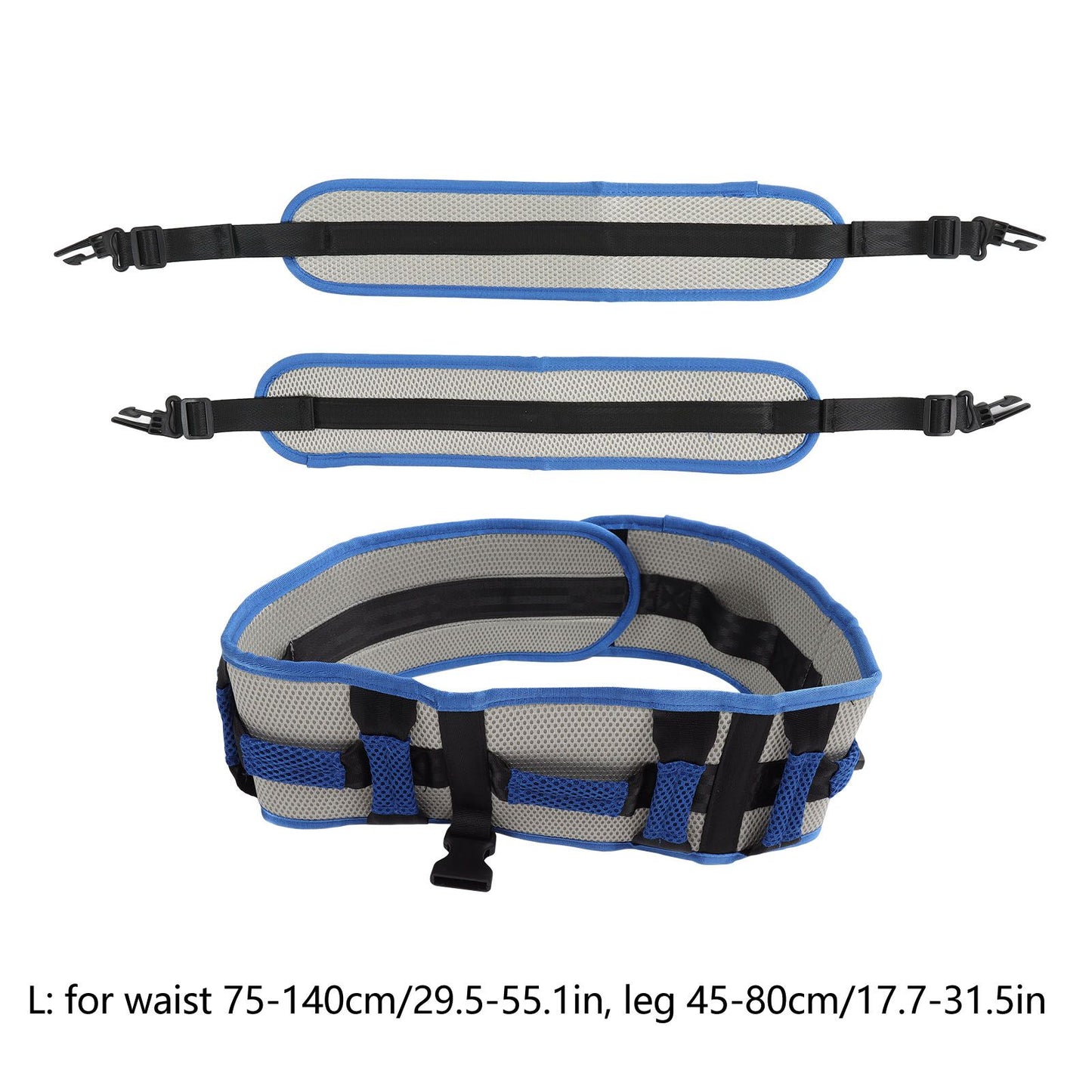 Transfer Belt Stable Support Uniform Force EVA Transfer and Walking Gait Belt with Leg Loops for Patients V1294-YM0512-3117220277812
