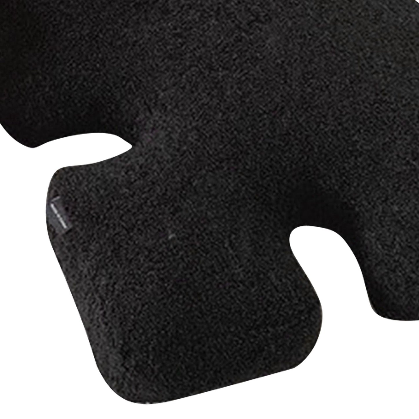 Plush Throw Pillow Ultra Soft Cushion Puzzle Special Shaped for Sofa Bed Window Home Decor Black V1294-YM0512-3117220278811