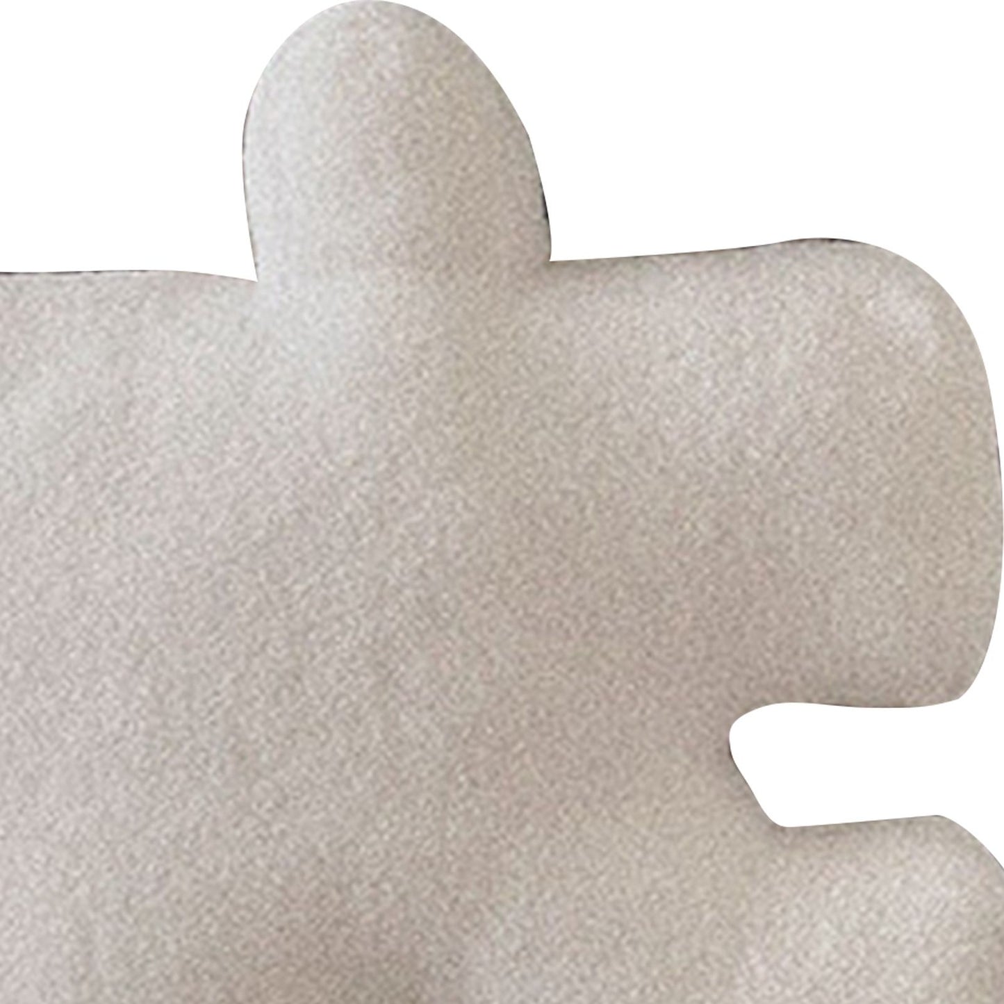 Plush Throw Pillow Ultra Soft Cushion Puzzle Special Shaped for Sofa Bed Window Home Decor White V1294-YM0512-3117220278812