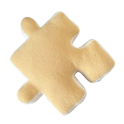 Plush Throw Pillow Ultra Soft Cushion Puzzle Special Shaped for Sofa Bed Window Home Decor Yellow V1294-YM0512-3117220278813
