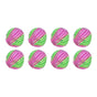 8Pcs Pet Hair Remover Balls Nylon Round Efficient Laundry Lint Remover Balls for Household Laundry V1294-YM0512-3117220279711