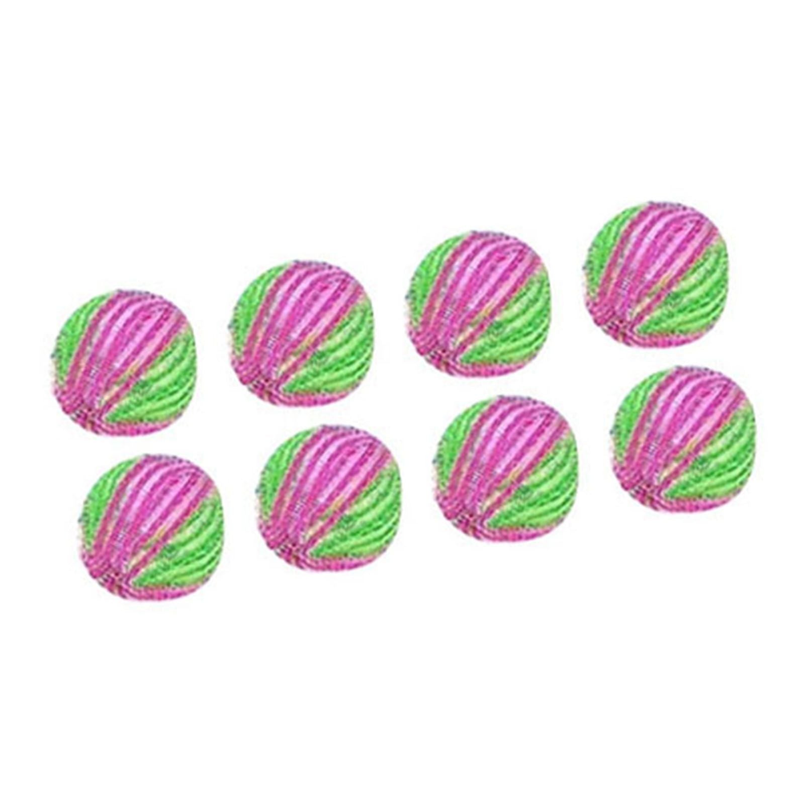 8Pcs Pet Hair Remover Balls Nylon Round Efficient Laundry Lint Remover Balls for Household Laundry V1294-YM0512-3117220279711
