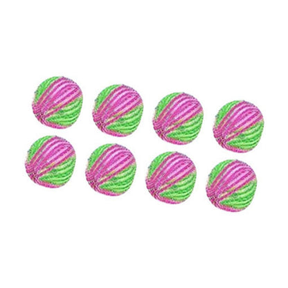 8Pcs Pet Hair Remover Balls Nylon Round Efficient Laundry Lint Remover Balls for Household Laundry V1294-YM0512-3117220279711