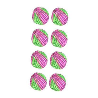 8Pcs Pet Hair Remover Balls Nylon Round Efficient Laundry Lint Remover Balls for Household Laundry V1294-YM0512-3117220279711