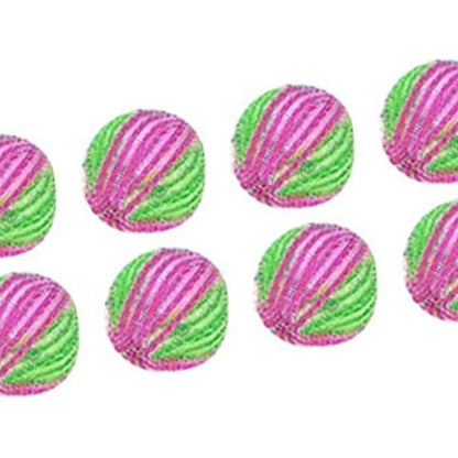 8Pcs Pet Hair Remover Balls Nylon Round Efficient Laundry Lint Remover Balls for Household Laundry V1294-YM0512-3117220279711