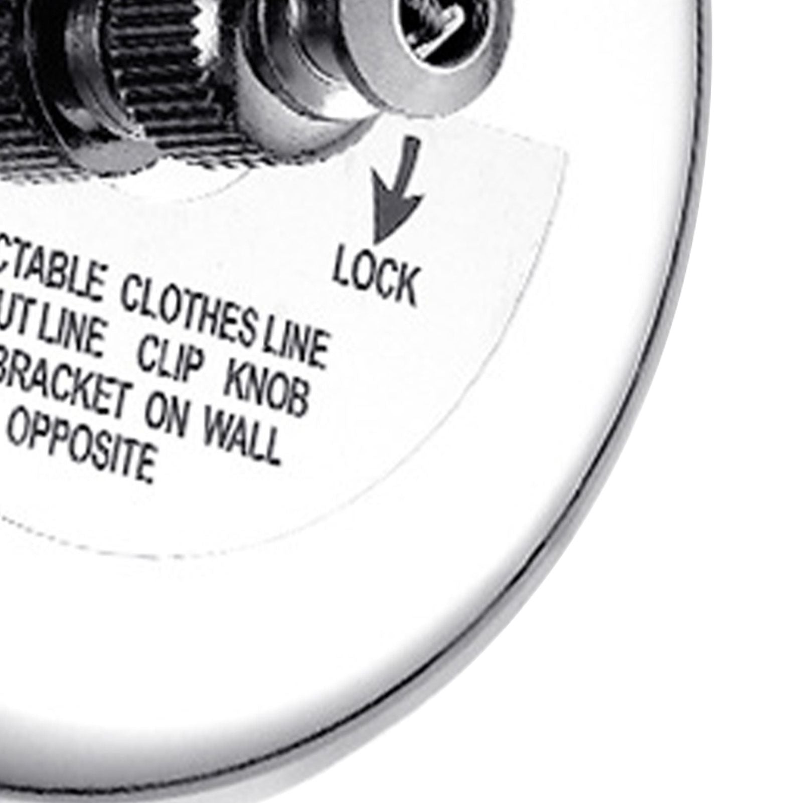 Retractable Clothesline 2.8m Stainless Steel Strong Bearing Rust Corrosion Resistant Telescopic Clothes V1294-YM0512-3117220281111