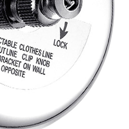 Retractable Clothesline 2.8m Stainless Steel Strong Bearing Rust Corrosion Resistant Telescopic Clothes V1294-YM0512-3117220281111
