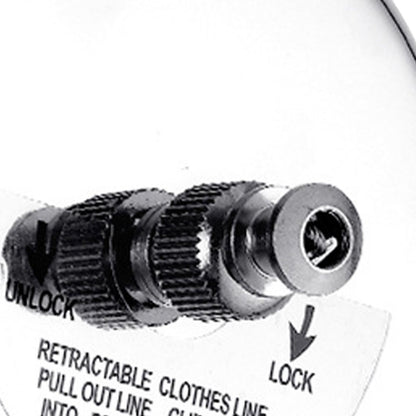 Retractable Clothesline 2.8m Stainless Steel Strong Bearing Rust Corrosion Resistant Telescopic Clothes V1294-YM0512-3117220281111