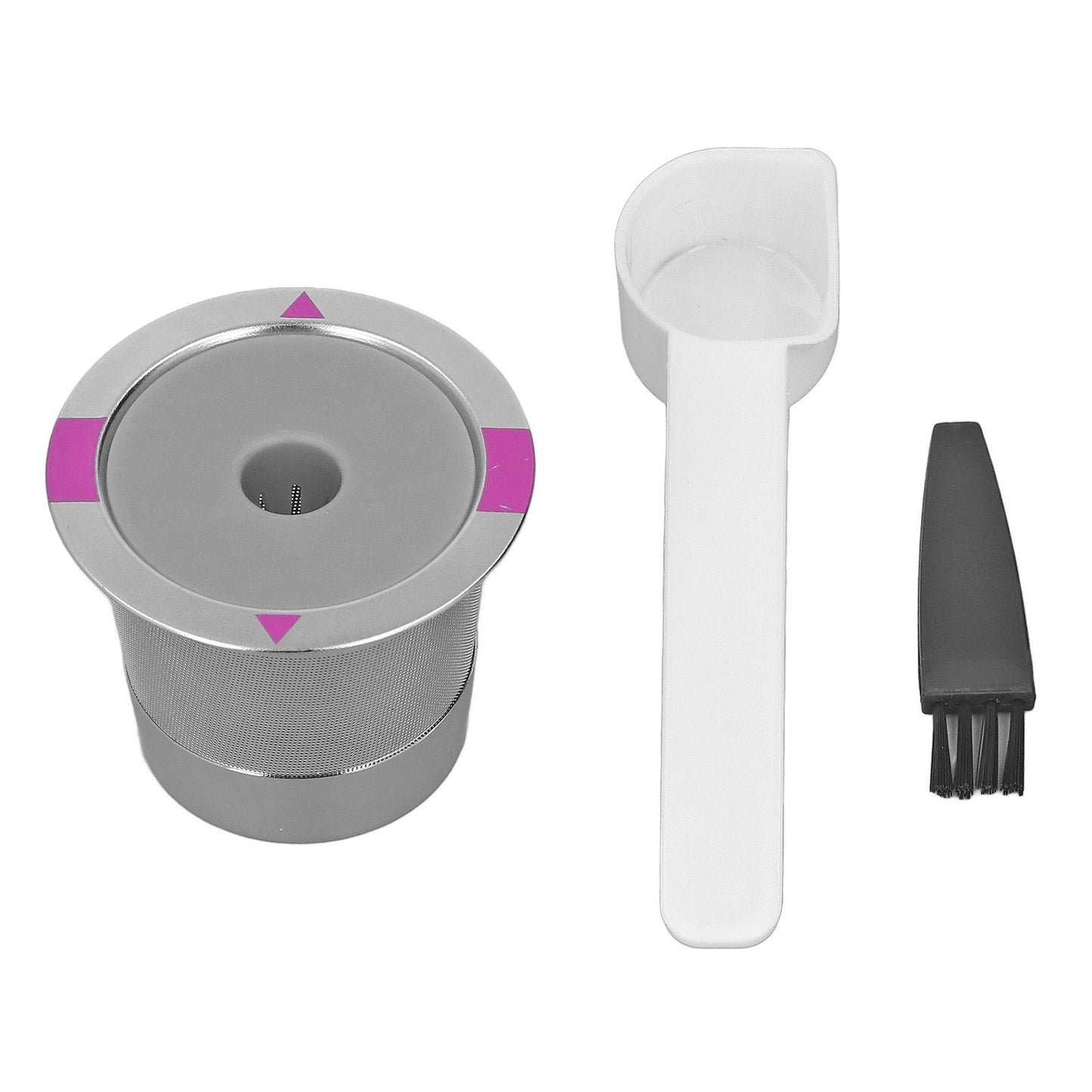 Metal Coffee Pod Stainless Steel Reusable Refillable Filter Cup Single for Coffee Maker V1294-YM0512-3118220252911