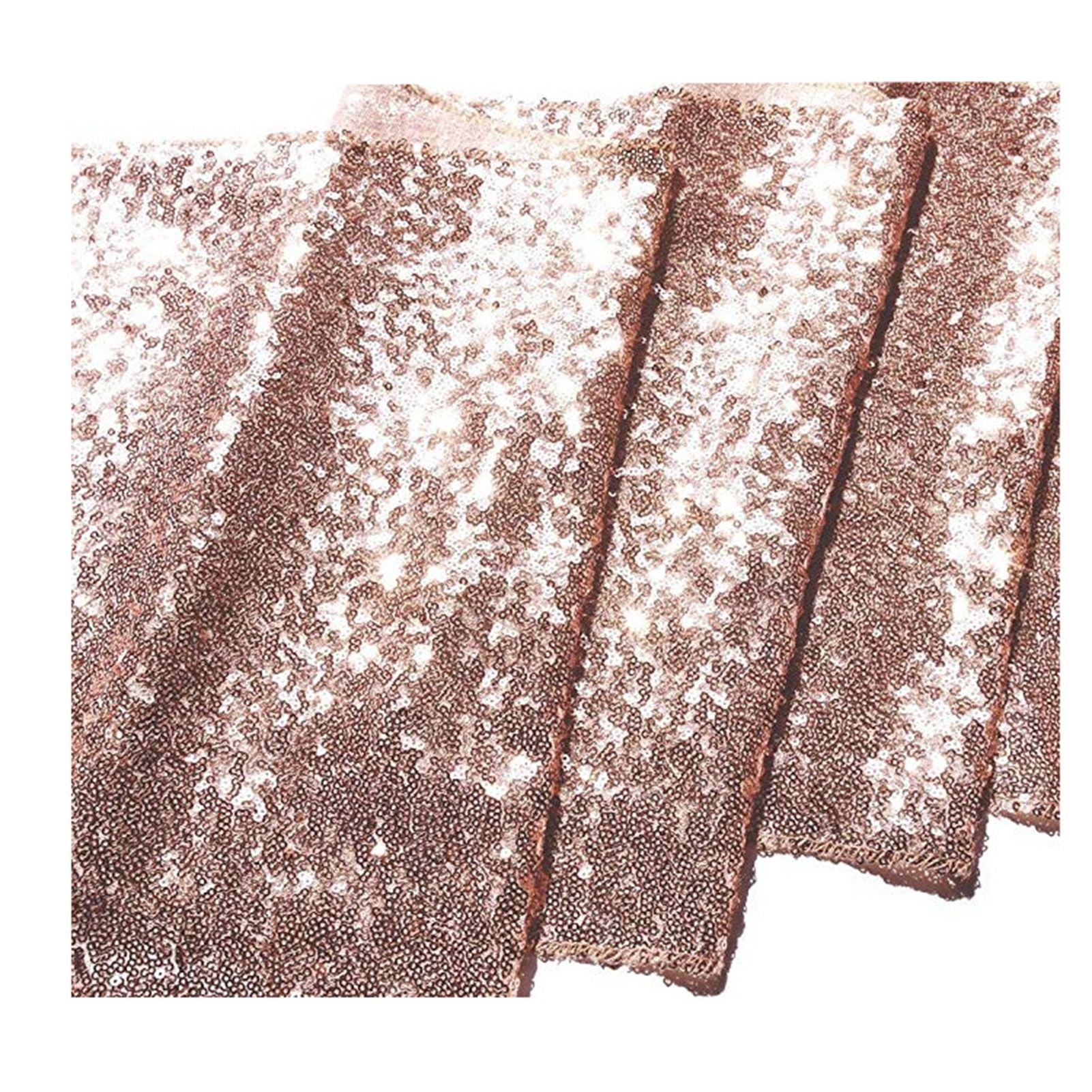 Tablecloth Polyester Fiber with Gold Sequins Table Cover for Table Home Wedding Decoration V1294-YM0512-3118220255811