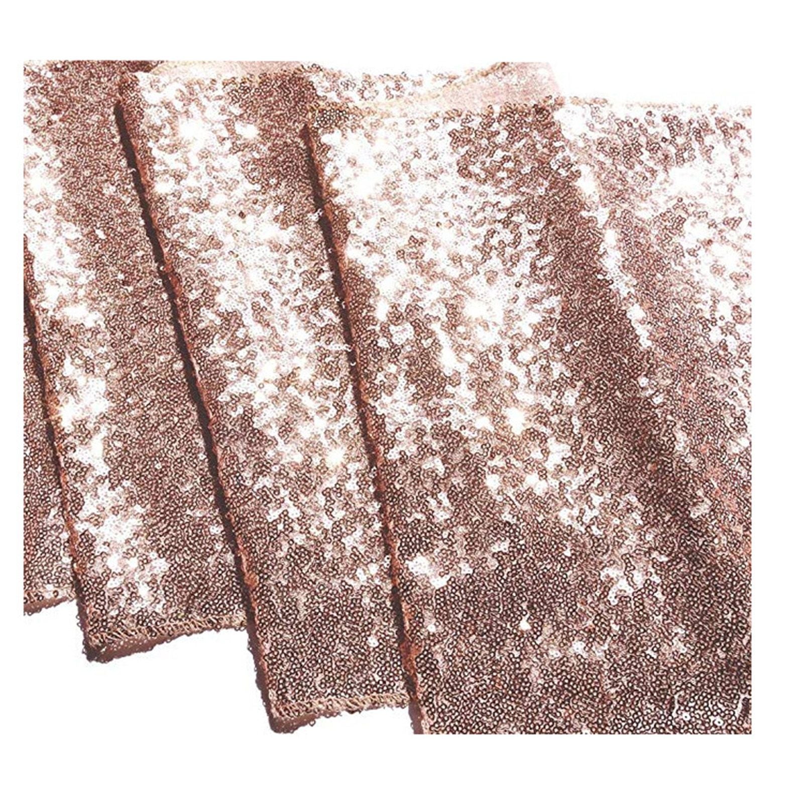 Tablecloth Polyester Fiber with Gold Sequins Table Cover for Table Home Wedding Decoration V1294-YM0512-3118220255811