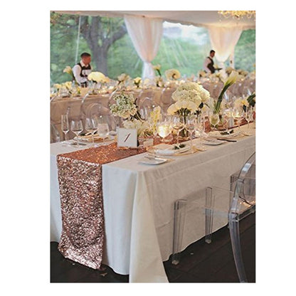 Tablecloth Polyester Fiber with Gold Sequins Table Cover for Table Home Wedding Decoration V1294-YM0512-3118220255811