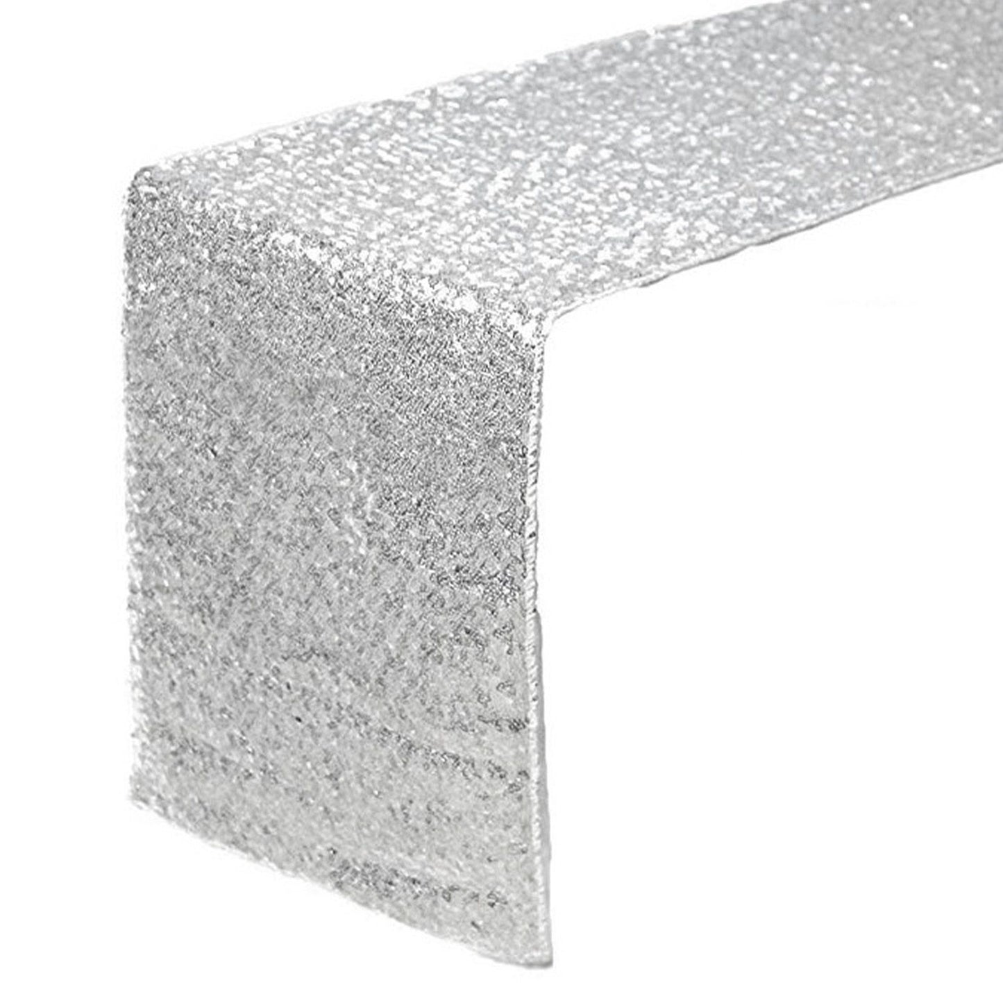 Tablecloth Polyester Fiber with Gold Sequins Table Cover for Table Home Wedding Decoration Argent V1294-YM0512-3118220255813
