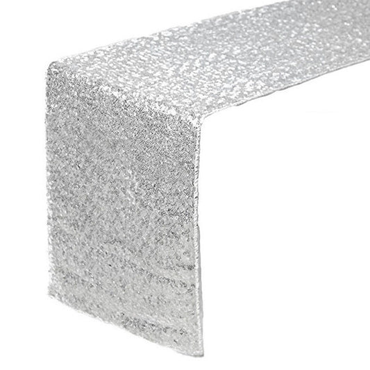 Tablecloth Polyester Fiber with Gold Sequins Table Cover for Table Home Wedding Decoration Argent V1294-YM0512-3118220255813