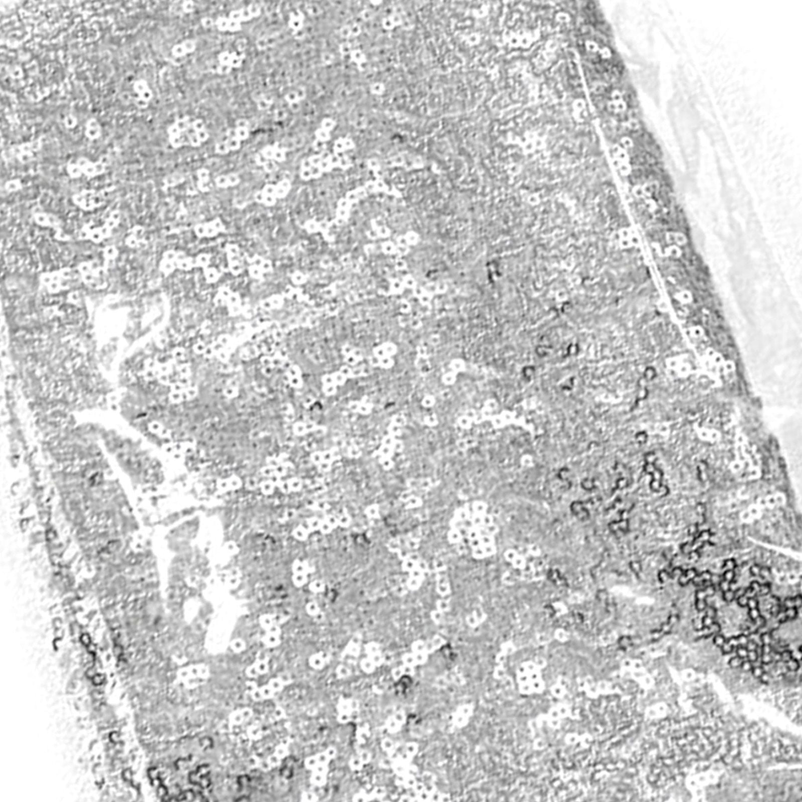 Tablecloth Polyester Fiber with Gold Sequins Table Cover for Table Home Wedding Decoration Argent V1294-YM0512-3118220255813