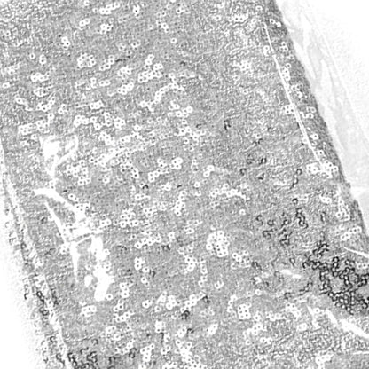 Tablecloth Polyester Fiber with Gold Sequins Table Cover for Table Home Wedding Decoration Argent V1294-YM0512-3118220255813