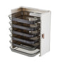 Kitchen Side Dishes Punch Free Foldable PET 6 Layers Wall Mounted Organization Rack Cooking Plates Storage V1294-YM0512-3118220256611